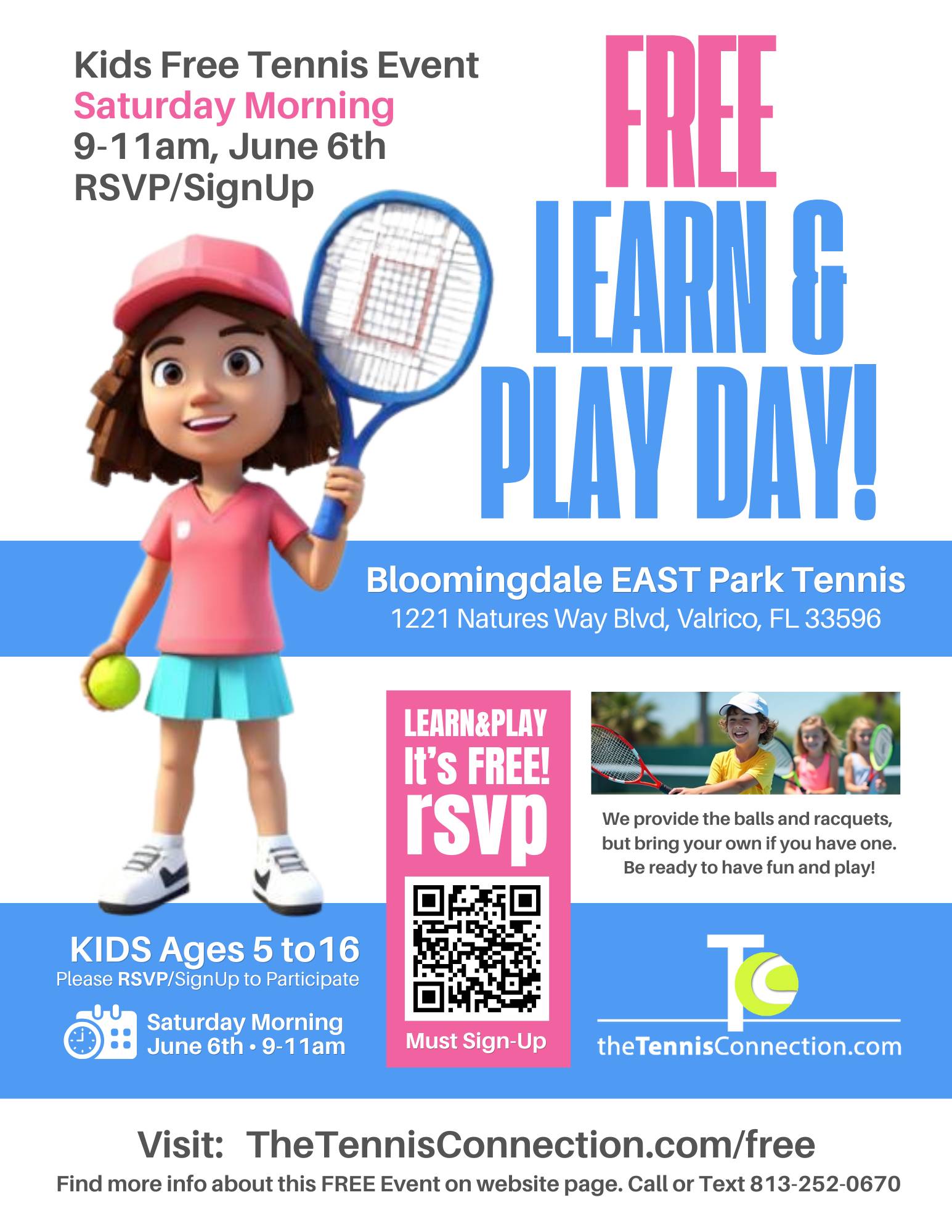 Free Tennis Event