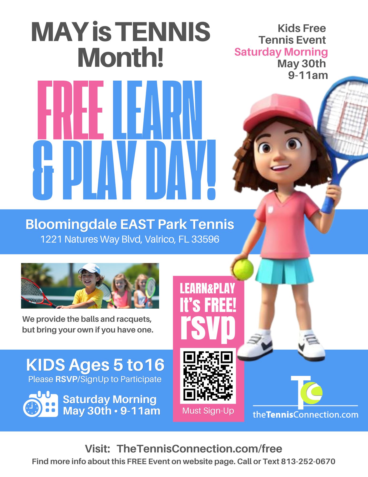 Free Tennis Event