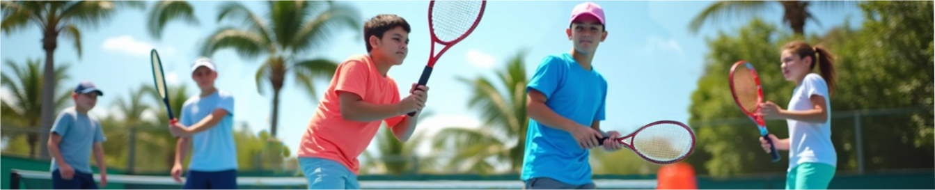 Kids Tennis Practice